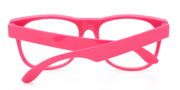 Kids Bluelight Computer Glasses - Pink Frame / Clear Anti-Blue Light Lens