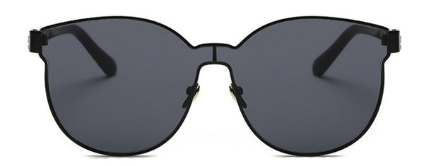 black futuristic sunglasses