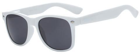 retro white sunglasses