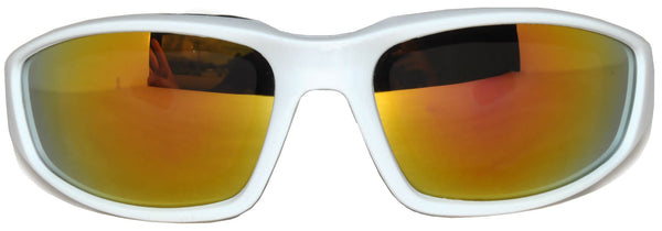 white riding sunglasses