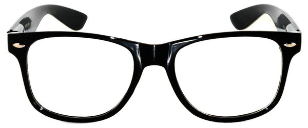 retro glasses black 