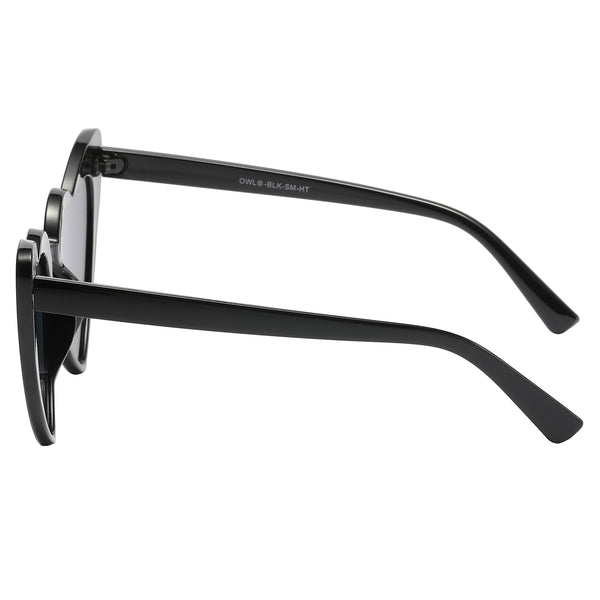 Heart Sunglasses - Black Frame / Smoke Lens