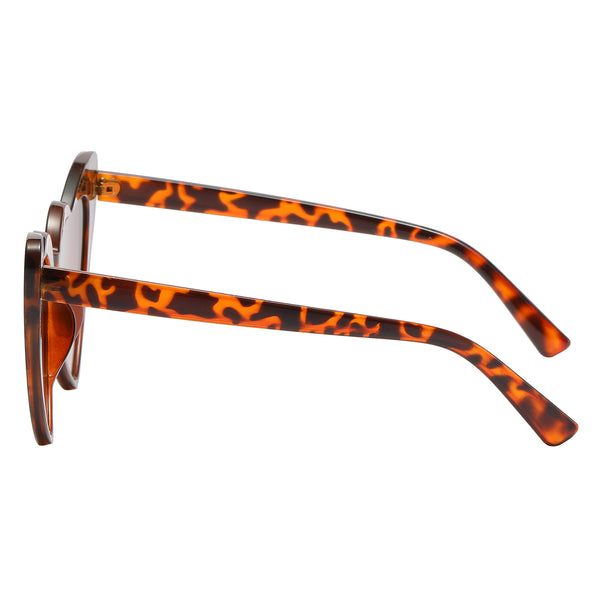 Heart Sunglasses - Leopard Frame