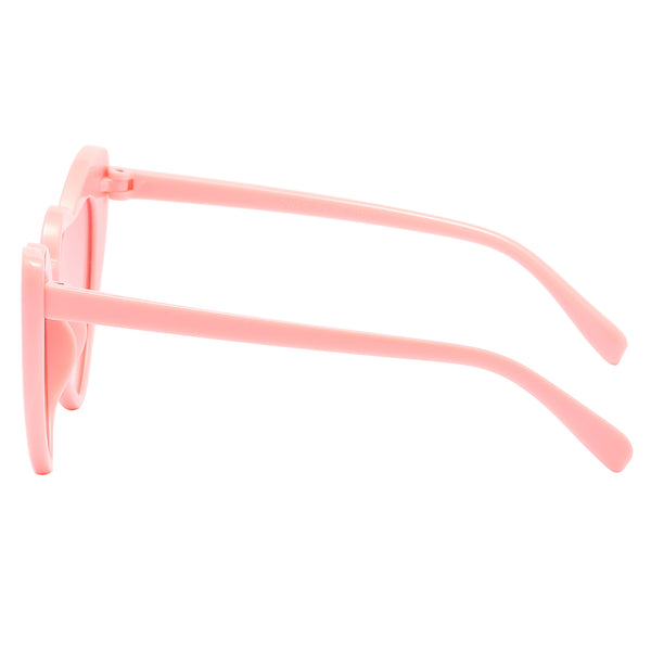 Kids Heart Sunglasses - Pink Frame / Pink Lens