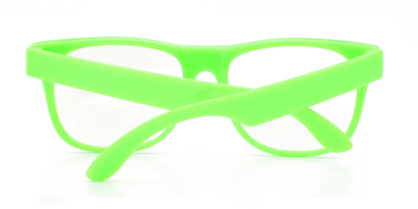 Kids Bluelight Computer Glasses - Green Frame / Clear Anti-Blue Light Lens