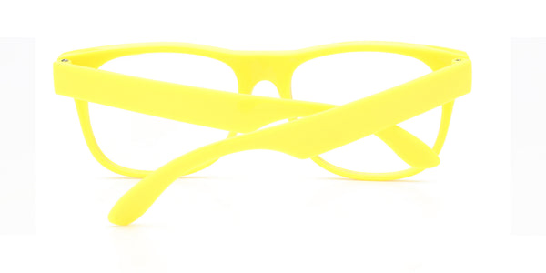 Kids Bluelight Computer Glasses - Yellow Frame / Clear Anti-Blue Light Lens