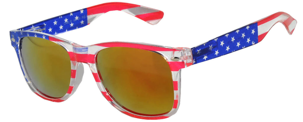 12 Pairs American Flag Sunglasses UV400, 4th of July Accessories Patriotic Red White and Blue Sunglasses Fourth of July Party Supplies USA Favors for