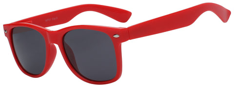 rectangle sunglasses red