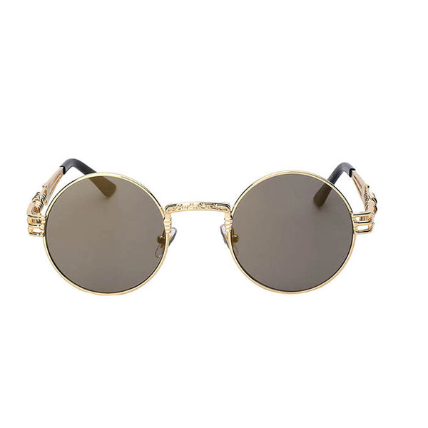 gothic sunglasses golden