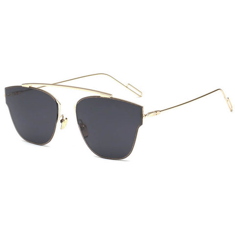 rimless pilot sunglasses