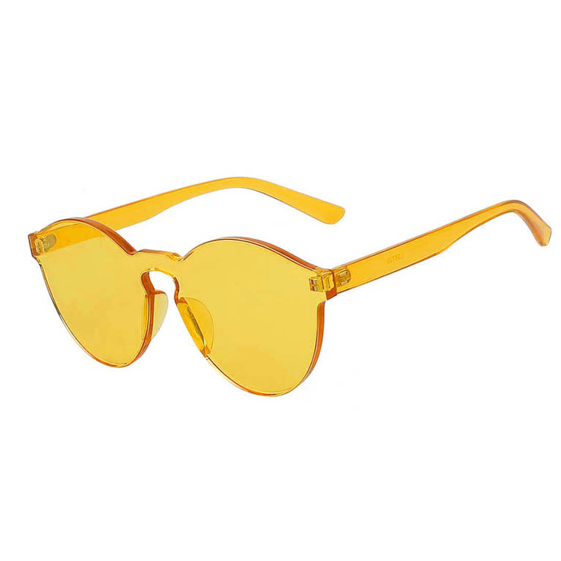 transparent sunglasses yellow